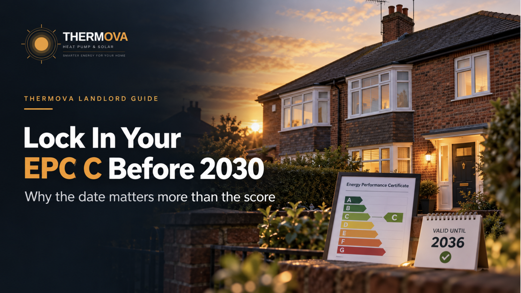 Thermova EPC C before 2030 rental compliance guide